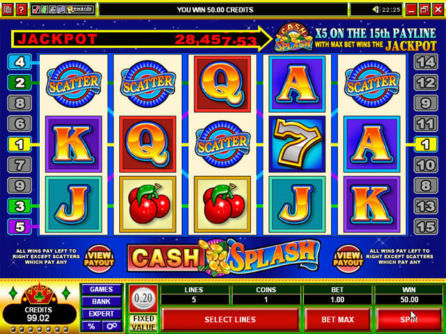 Cash Splash Video Slot