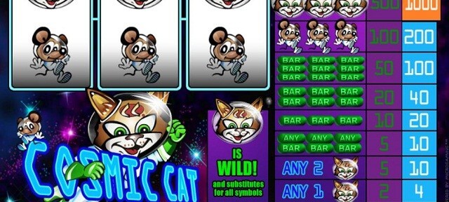 Cosmic Cat Slot Machine