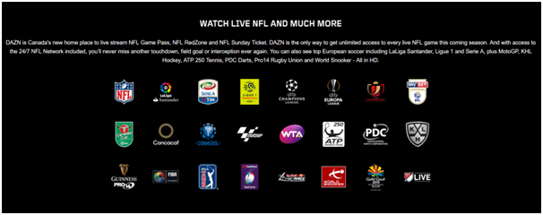 Dazn Live Canada