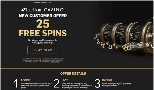 Free spins at casinos