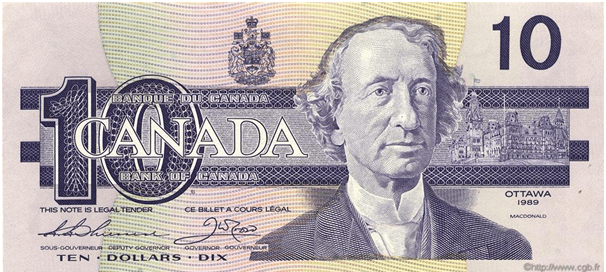 $10 Canada