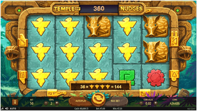 Temple of Nudges slot