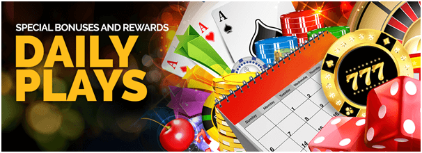 Daily Bonus at Can play casino Canada