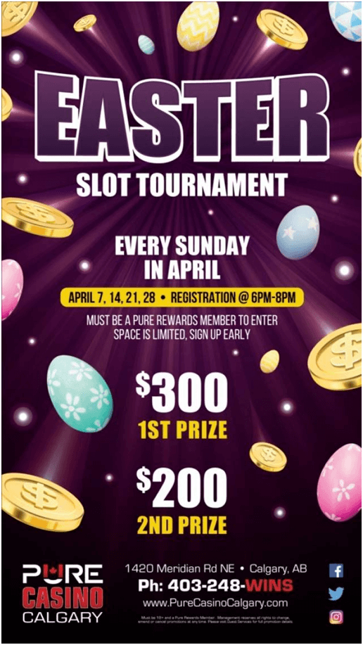 Easter 2019 Canada slots tournaments