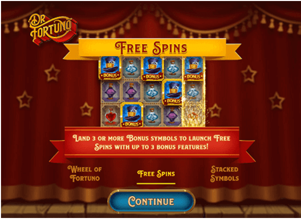 Dr Fortuno Slot Free Spins