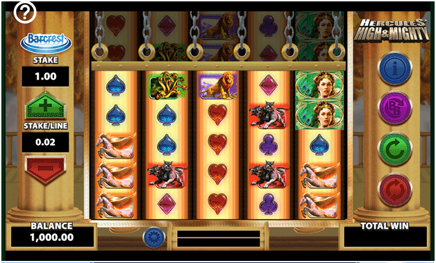 Hercules slot game