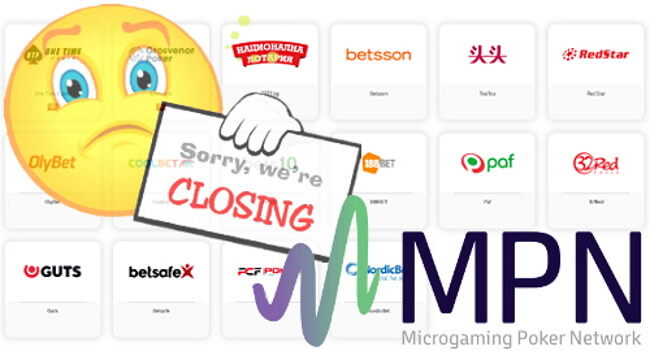 Microgaming’s MPN Poker Network Will Shut Down in 2020