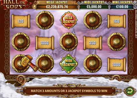 hall of Gods slots