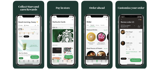 Starbucks app