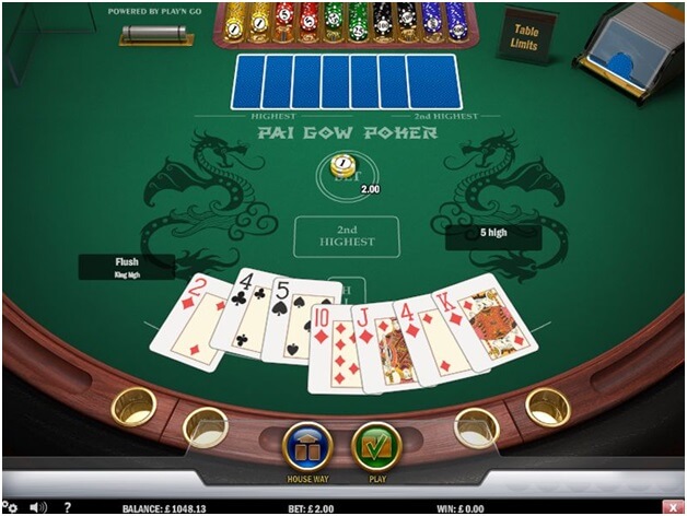 Online Pai Gow Poker Canada