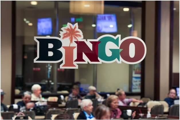 Bingo hall at Rampart casino Vegas