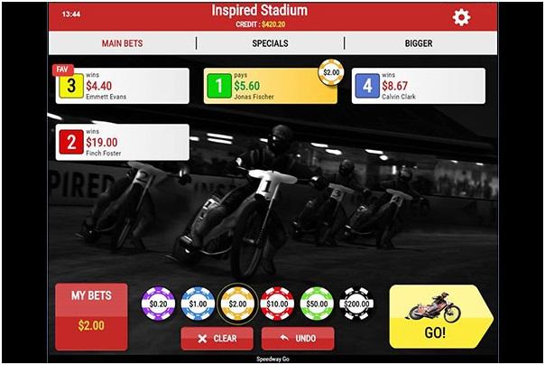 Four Virtual Sports Games at Play Now Canada- Speedway go