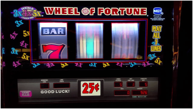 Wheel of Fortune 5 reel