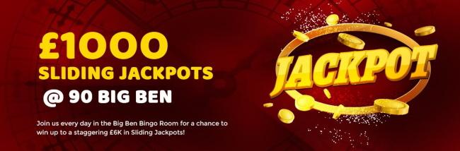 Sliding Jackpots