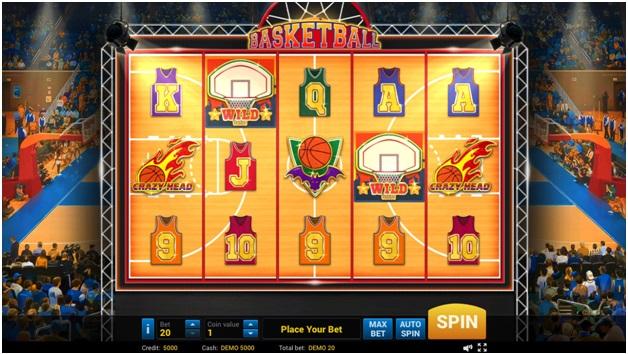 basketball slot game