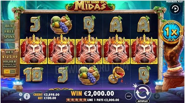 The hand of Midas- Game feature