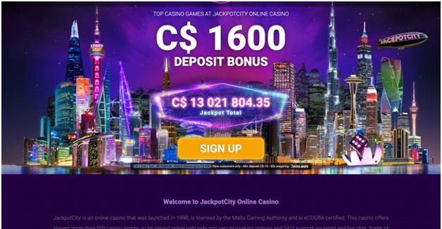 What are the Best online casinos in Canada to play Slots- Jackpot city