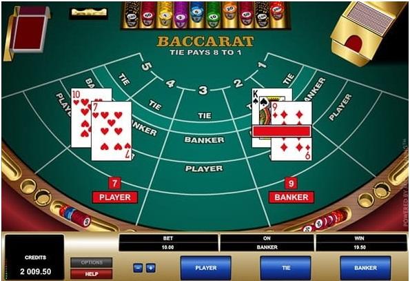 Baccarat game to play