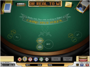 How to play casino stud online in Canada