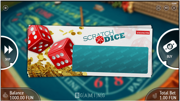 How to Play Scratch Dice Online