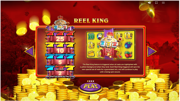 Reel King Mega How to play