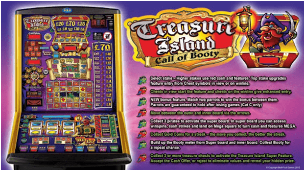 Treasure island fruit slots