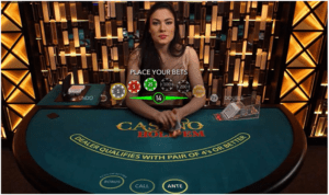 Live Casino Holdem at Gaming Club C