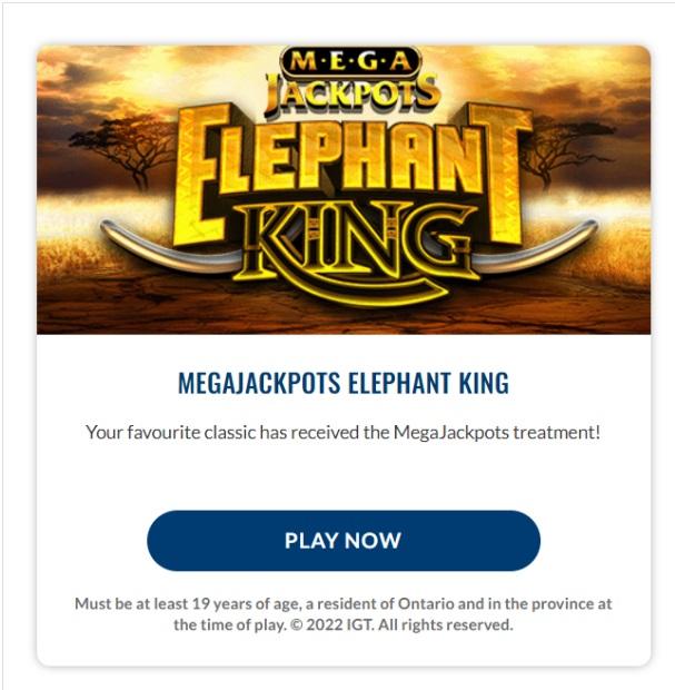 How to play Mega Jackpots Elephant King Slot