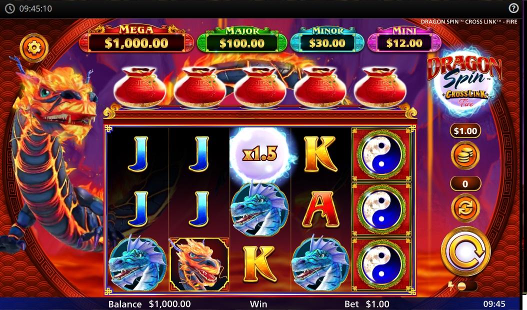 Dragon Spin Crosslink Fire Slot