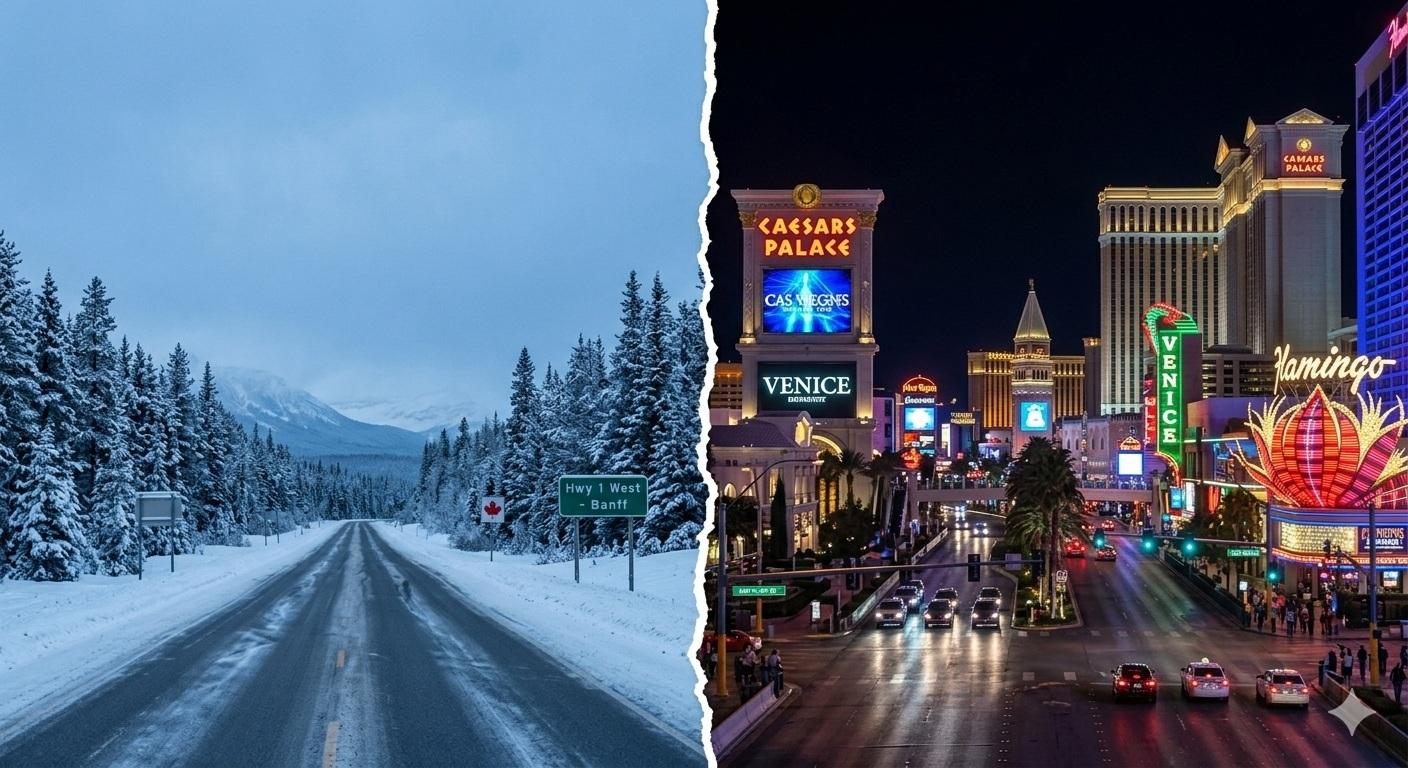 Las Vegas or Canada